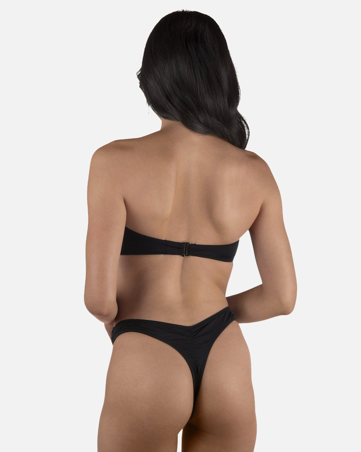 Solid Tanga Bottom in Black