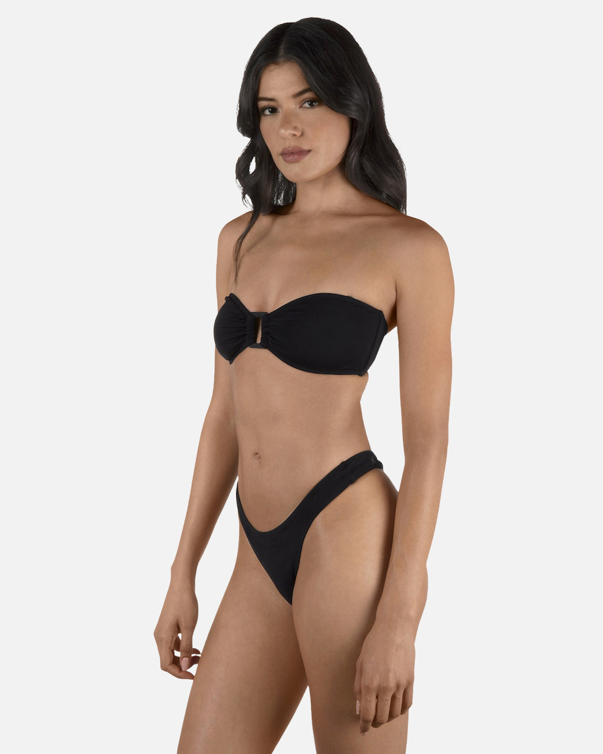 Solid Tanga Bottom in Black