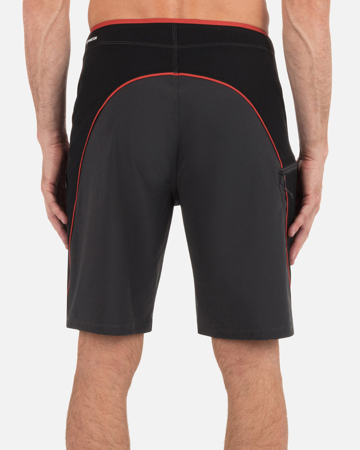 Phantom Eco Weekender Blocked Boardshort 21" in Dark Stone Grey