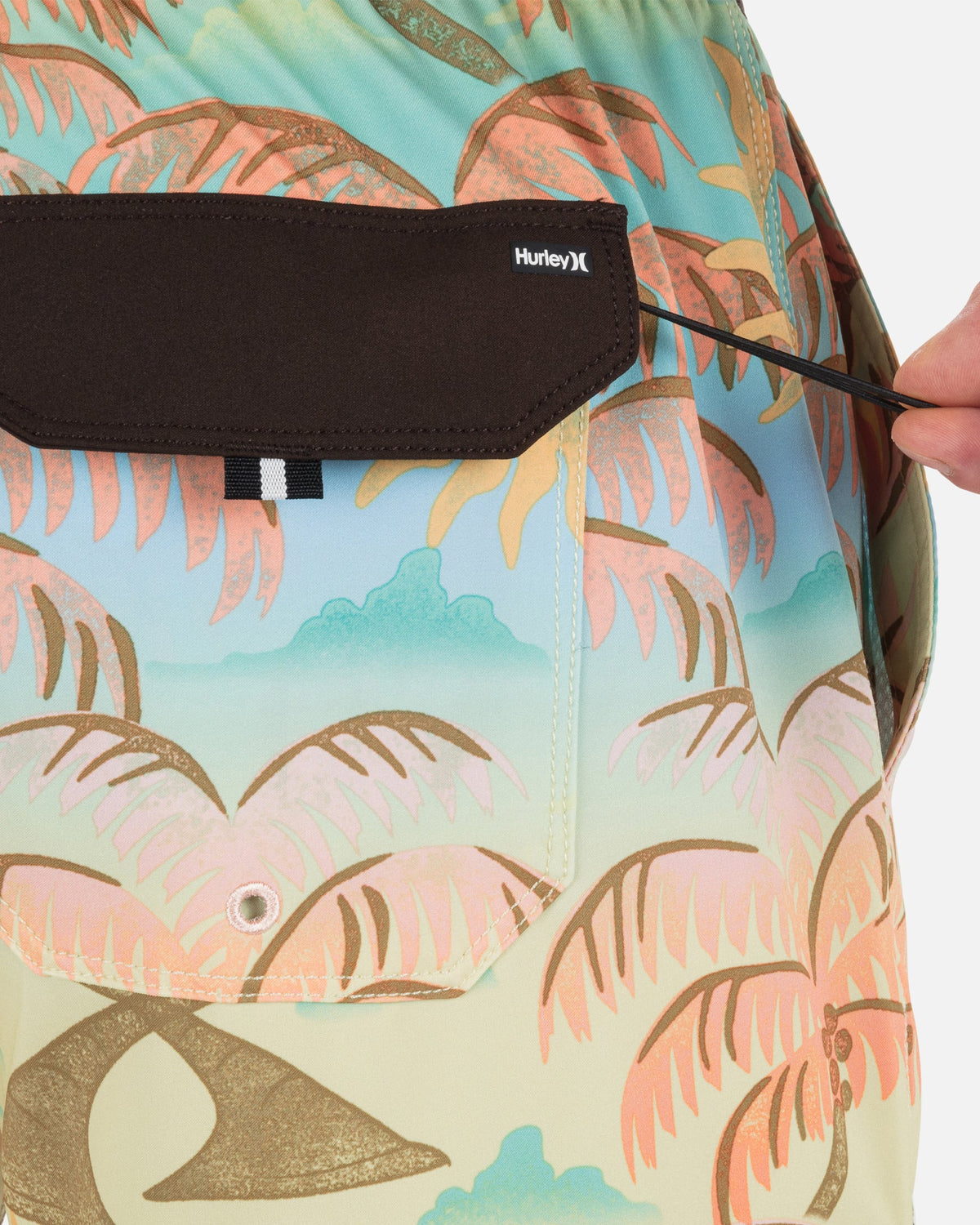 Phantom Eco Block Party Volley Boardshort 17" in Pineapple