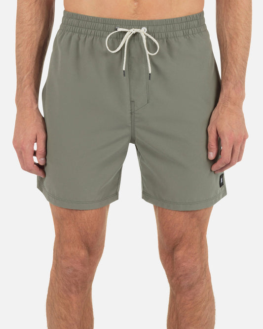 Icon Balboa Volley Boardshort 17" in Army