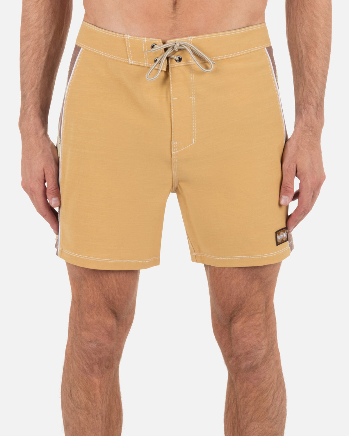 Phantom Naturals Blocked Sessions Boardshort 16" in Pebble