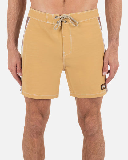Phantom Naturals Blocked Sessions Boardshort 16" in Pebble