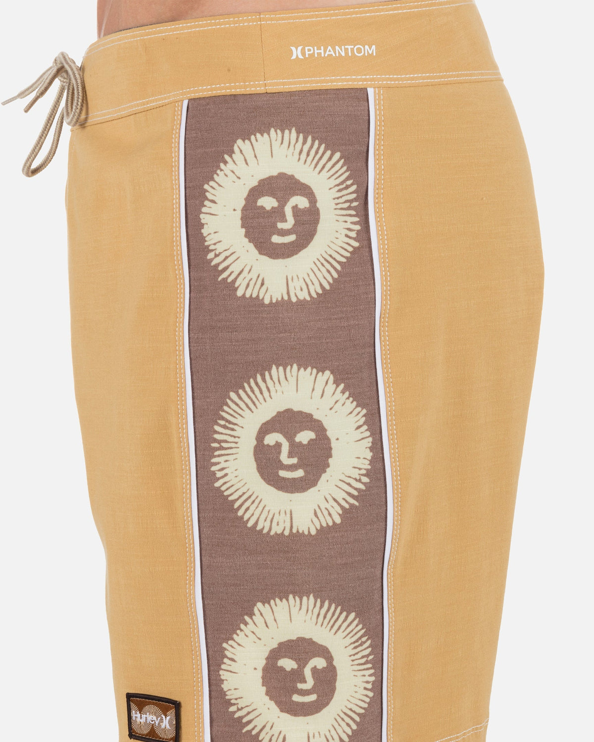 Phantom Naturals Blocked Sessions Boardshort 16" in Pebble