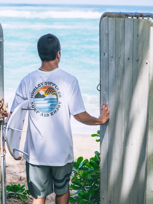 Lefts Short Sleeve T-Shirt in White