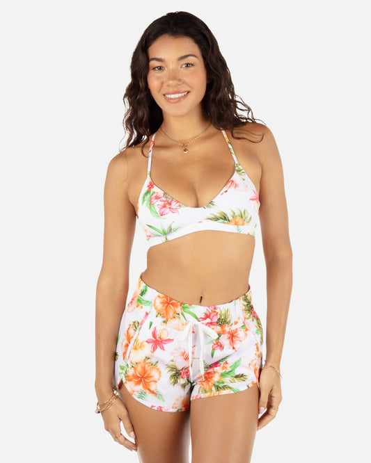 Malia Aquas Boardshort 2.5" in White