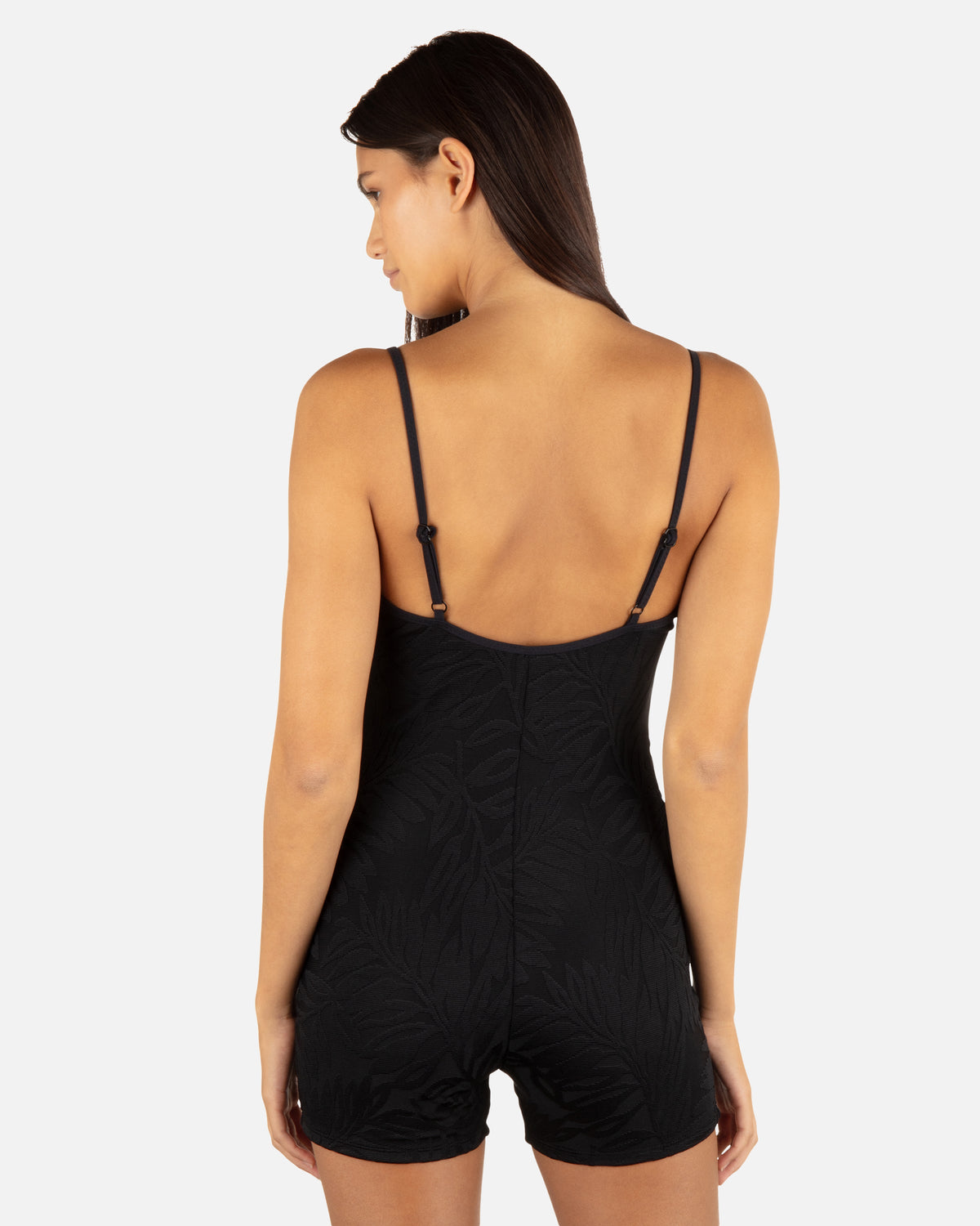 Ulu Leaf Max Bodysuit in Black