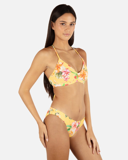 Malia Adjustable Bikini Top in Sorbet