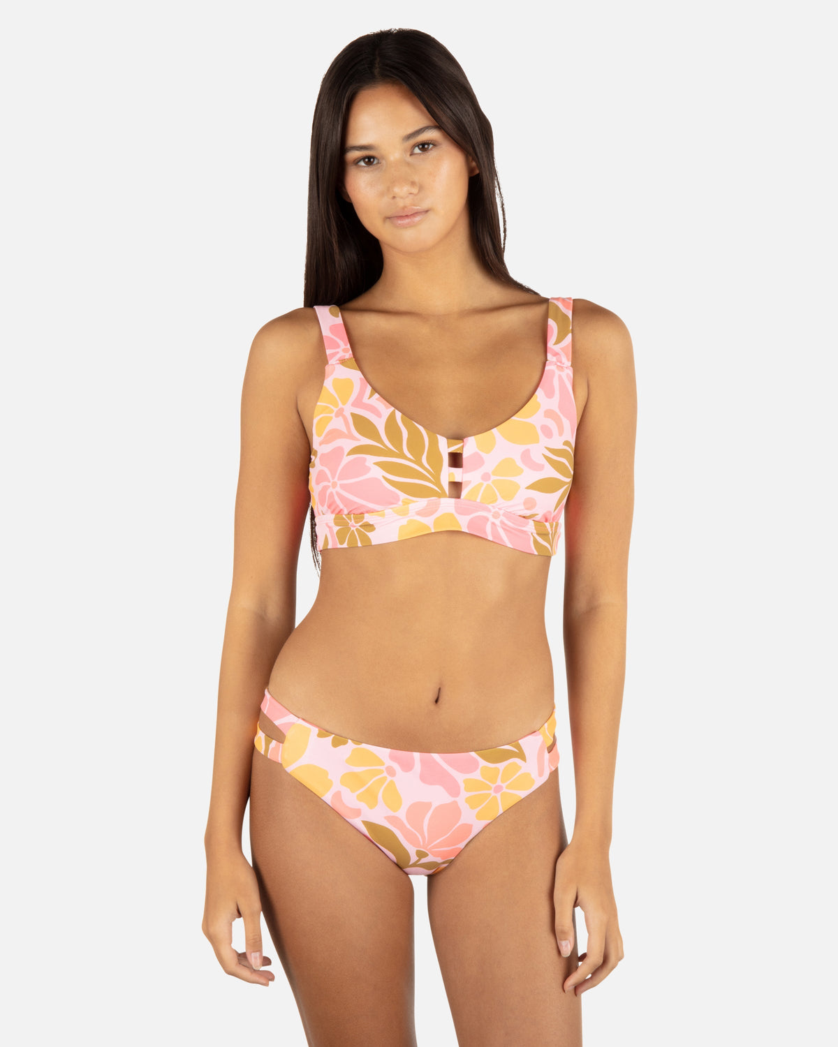 Isola Moderate Bottom in Coral Blossom