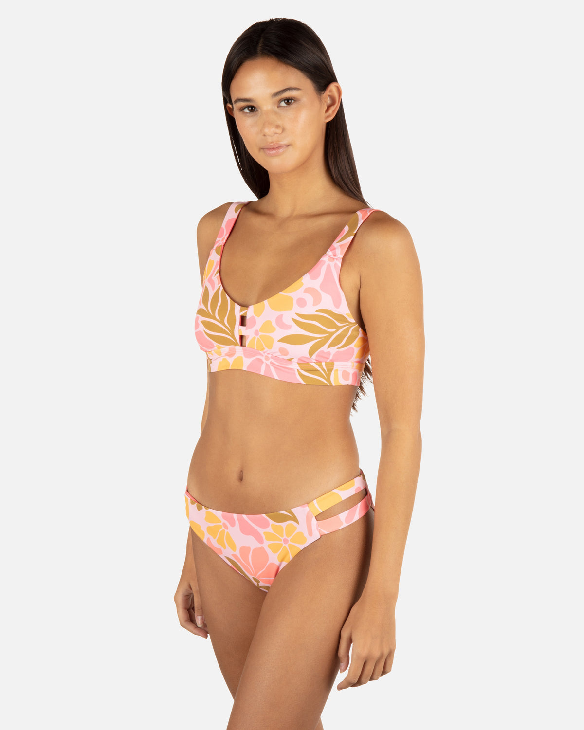 Isola Moderate Bottom in Coral Blossom