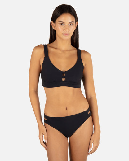 Max Solid Moderate Bottom in Black