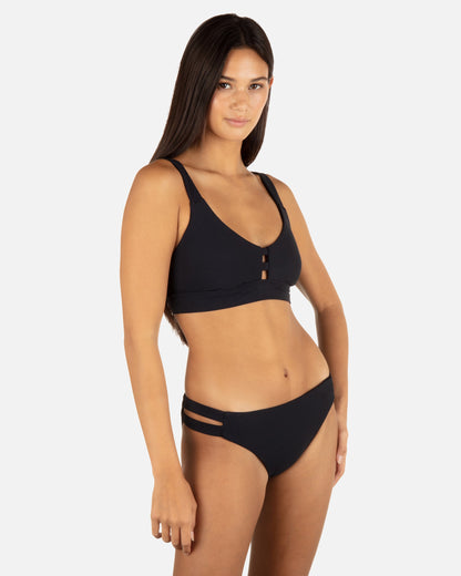 Max Solid Moderate Bottom in Black