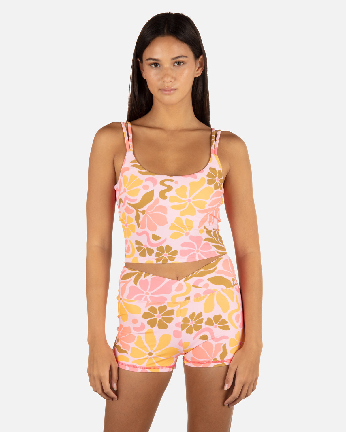 Isola Max Surf Short in Coral Blossom
