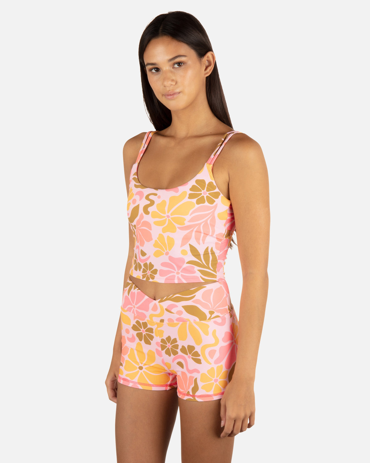 Isola Max Surf Short in Coral Blossom