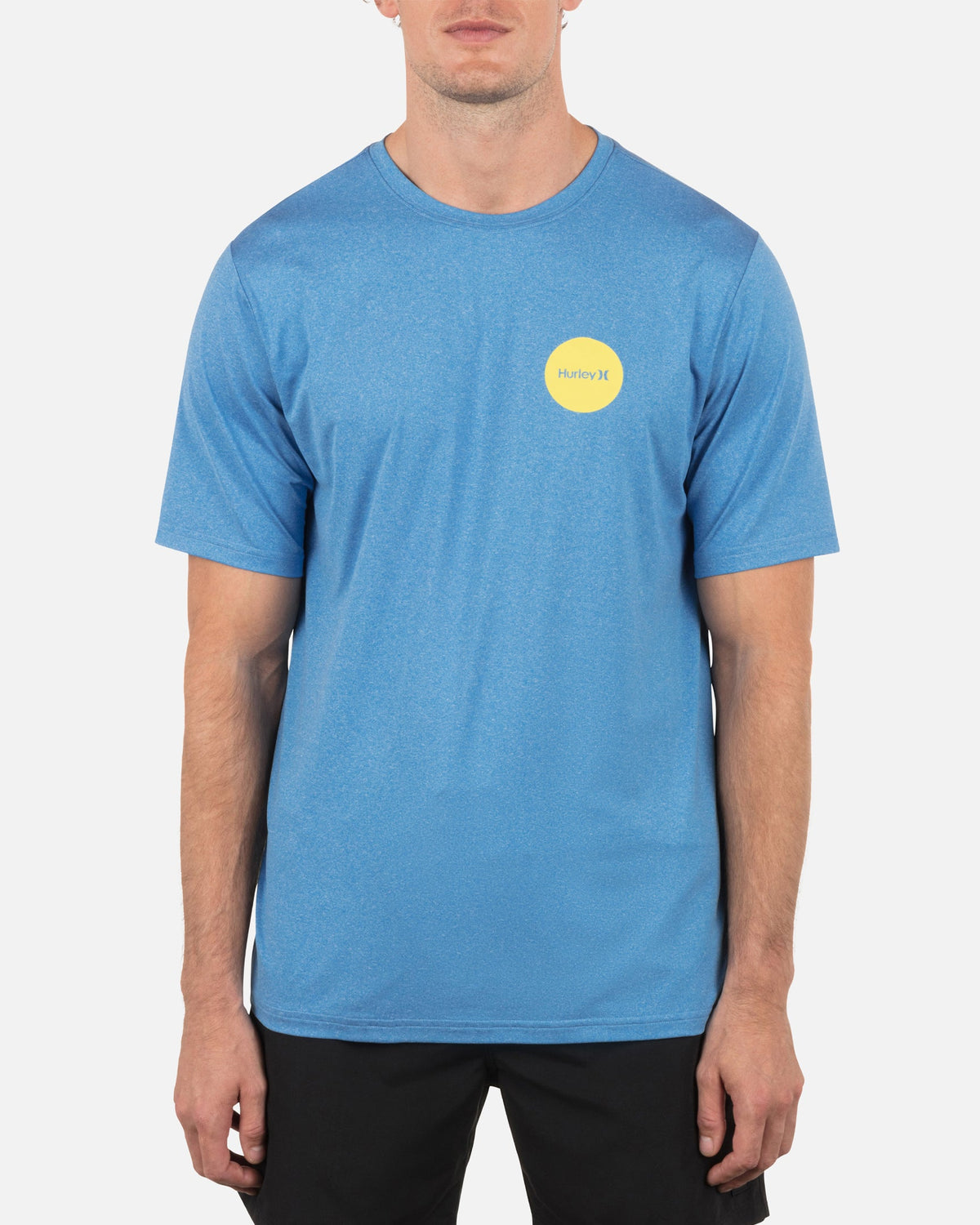 Hybrid UPF Short Sleeve in Kingdom Htr