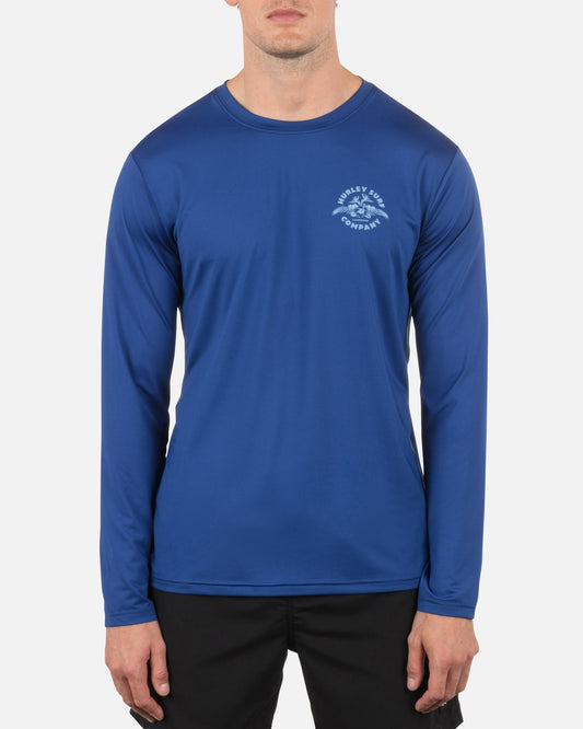 Hybrid UPF Long Sleeve in Abyss