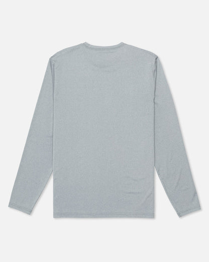 Hybrid UPF Long Sleeve in Particle Heather