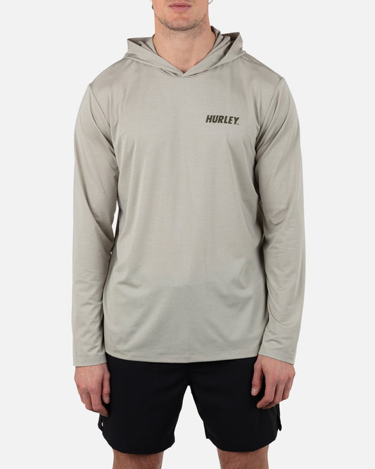 H20-Dri Outback Long Sleeve Hood in Sandstorm