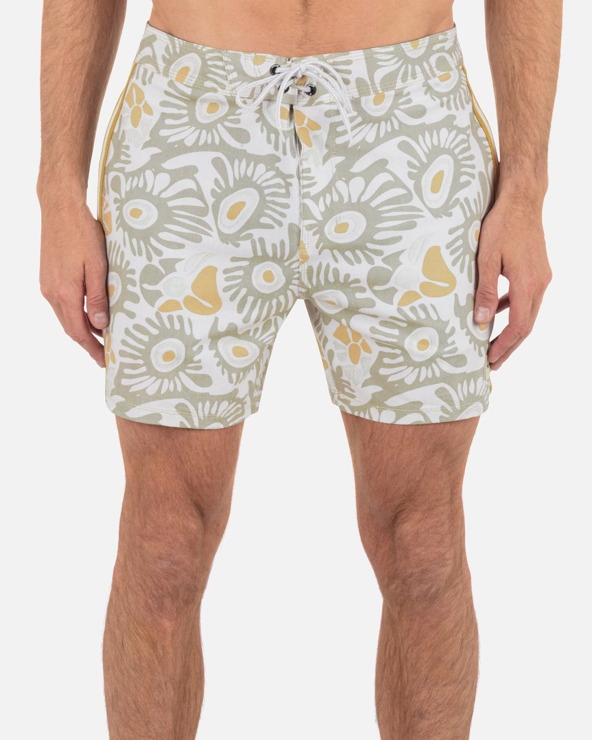 Phantom Naturals Sessions Boardshort 16" in Barely Bone 2