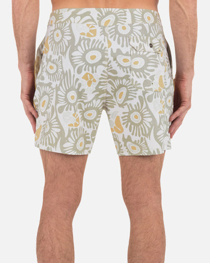 Phantom Naturals Sessions Boardshort 16" in Barely Bone 2