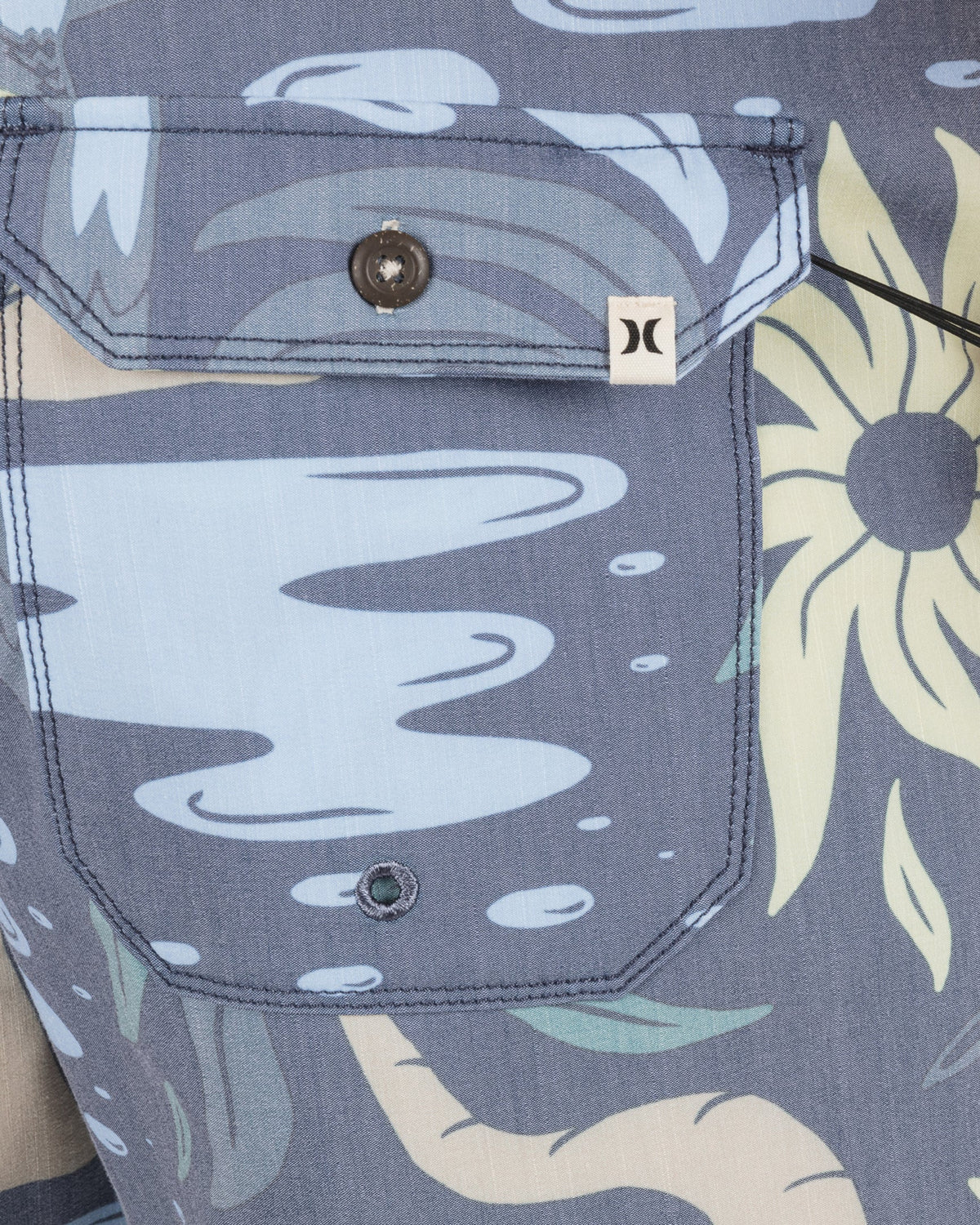 Phantom Naturals Sessions Boardshort 16" in Submarine