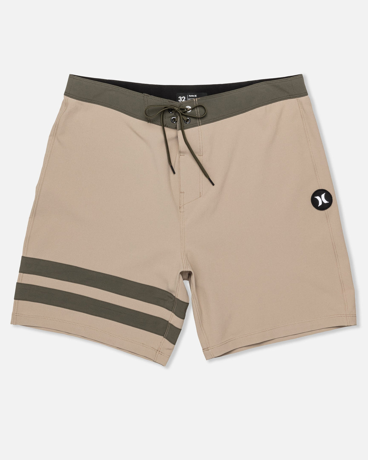 Block Party Boardshort 18" in Khaki
