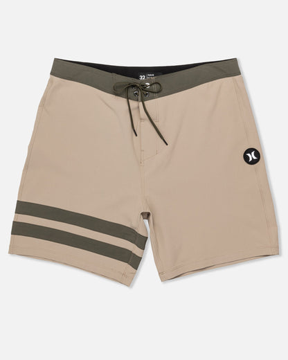 Block Party Boardshort 18" in Khaki