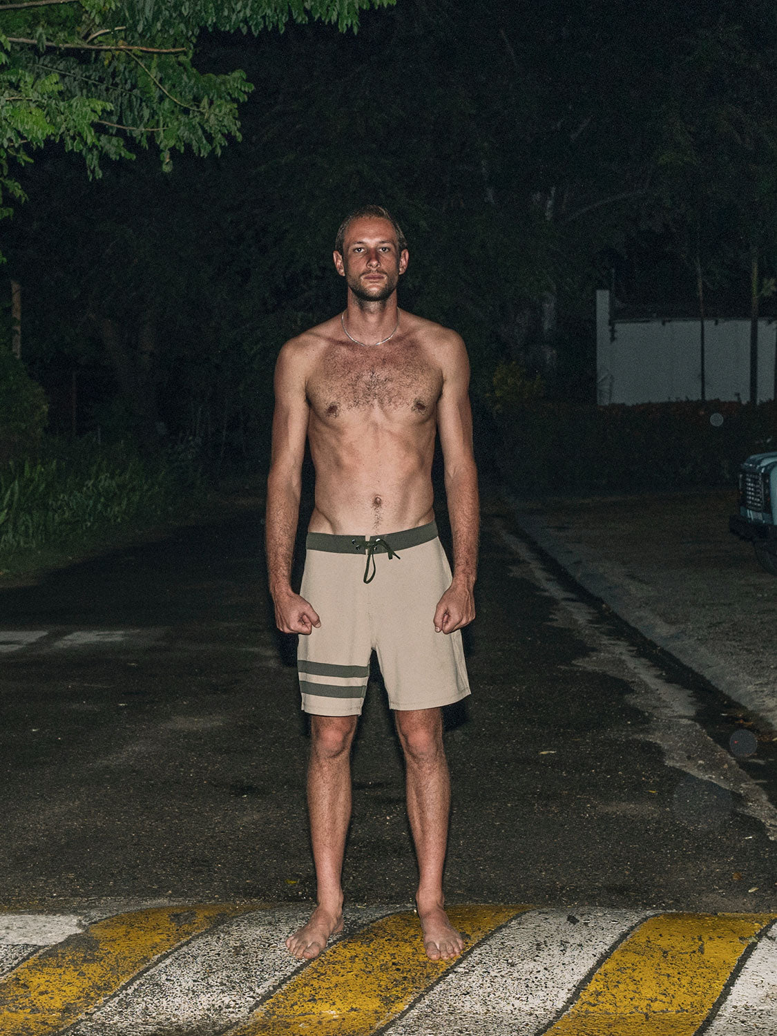 Block Party Boardshort 18" in Khaki