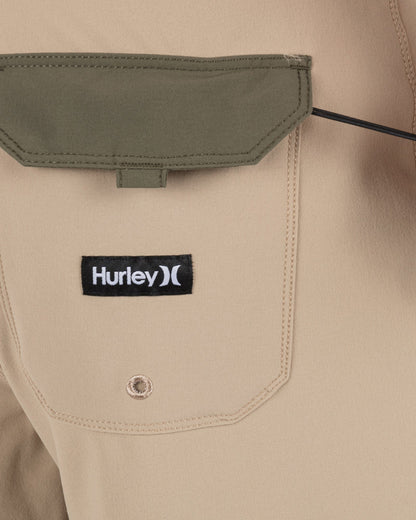 Block Party Boardshort 18" in Khaki