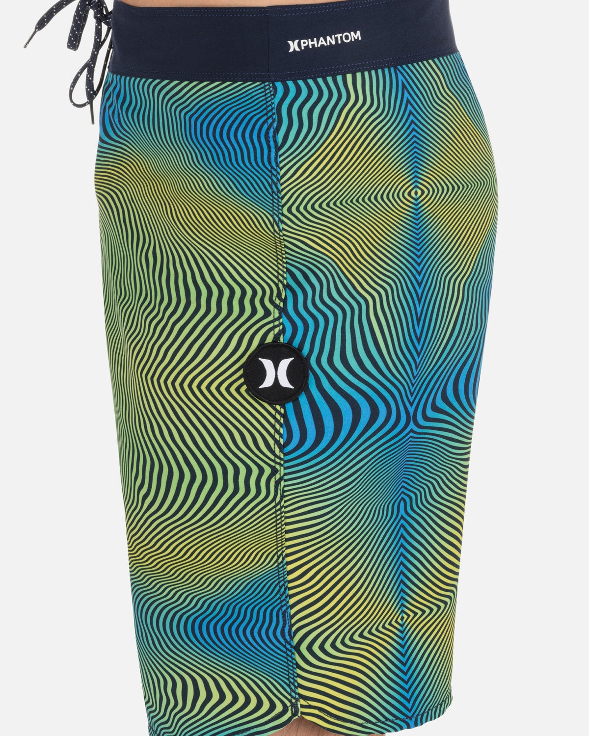 Phantom Eco Block Party Boardshort 18" in Armored Navy