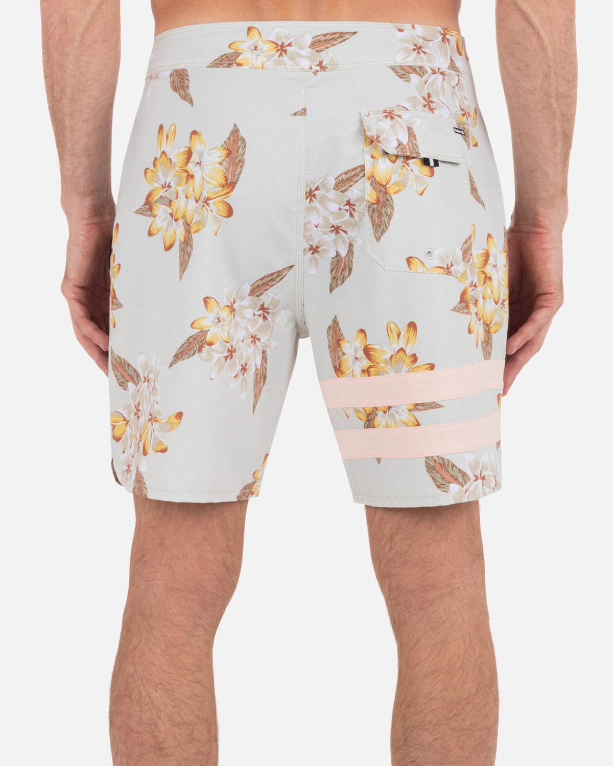 Phantom Eco Block Party Boardshort 18" in Bone