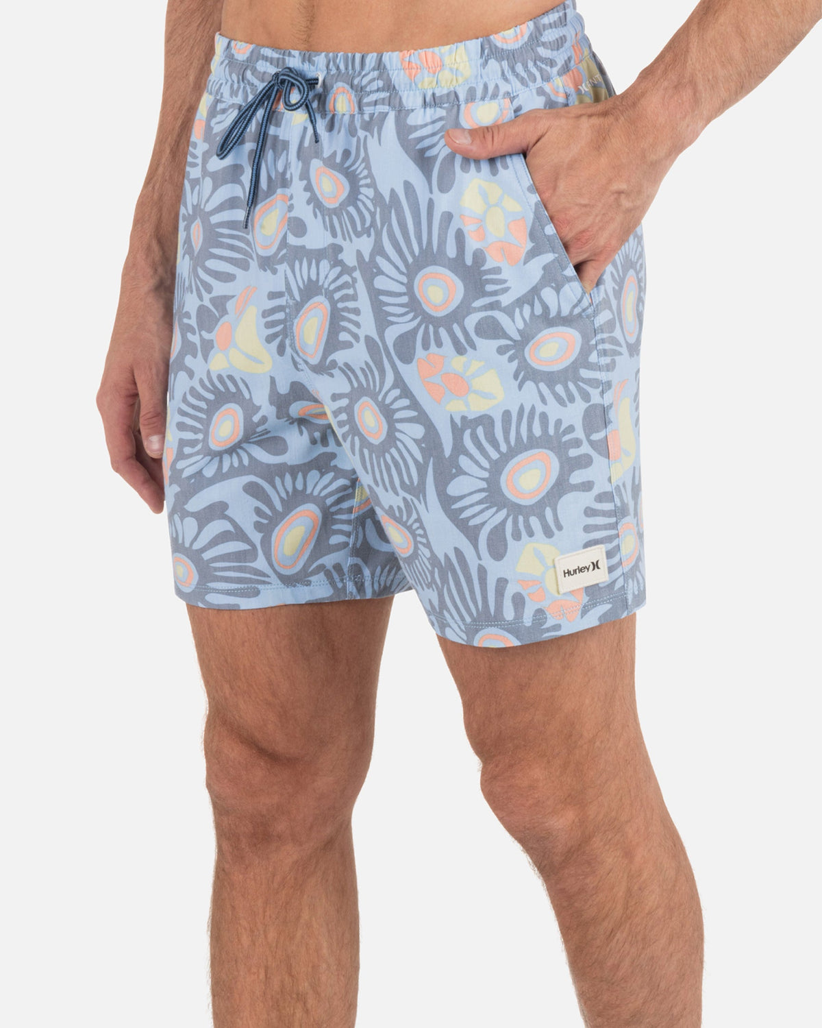 Phantom Naturals Cannonball Boardshort 17" in Eifel Blue