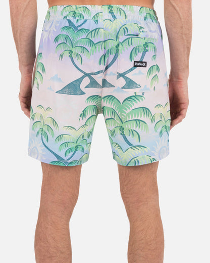 Cannonball Volley Boardshort 17" in Candy Pink