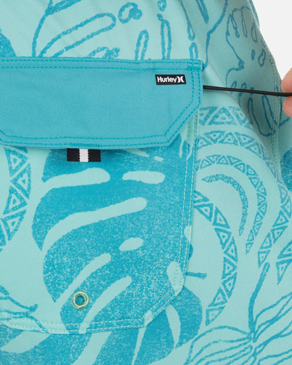 Phantom Eco Classic Boardshort 18" in Tropical Mist