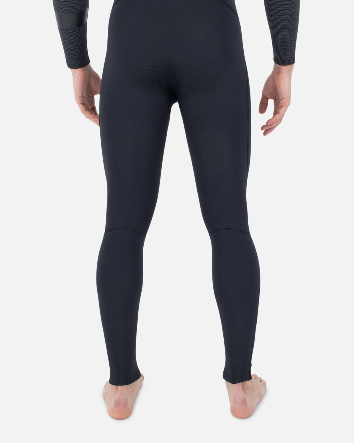 Mens Plus 4/3mm Sleeve Texture Hood Fullsuit in Black