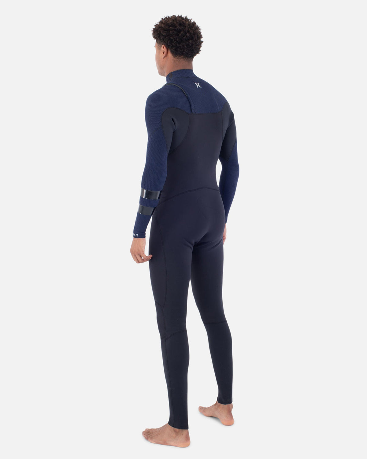 Mens Plus Sleeve Texture 3/2mm Fullsuit in Total Eclipse