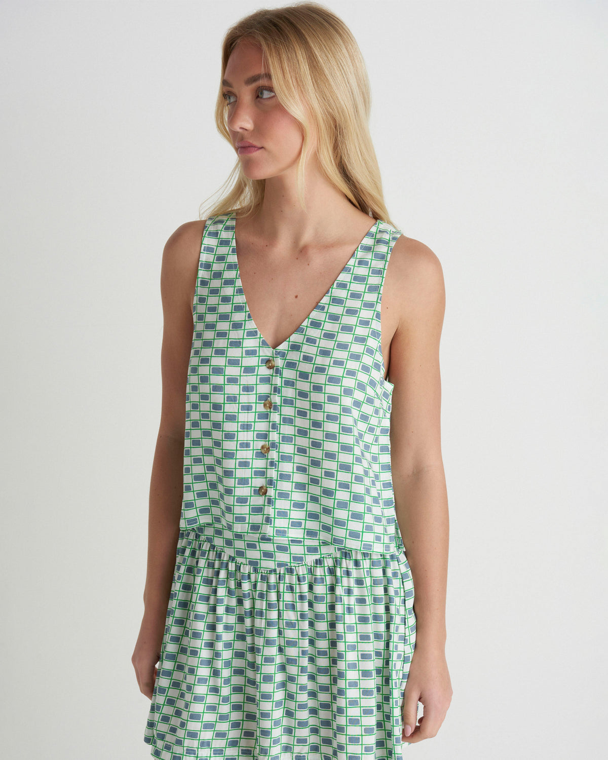 Venice Top in Windward Blue
