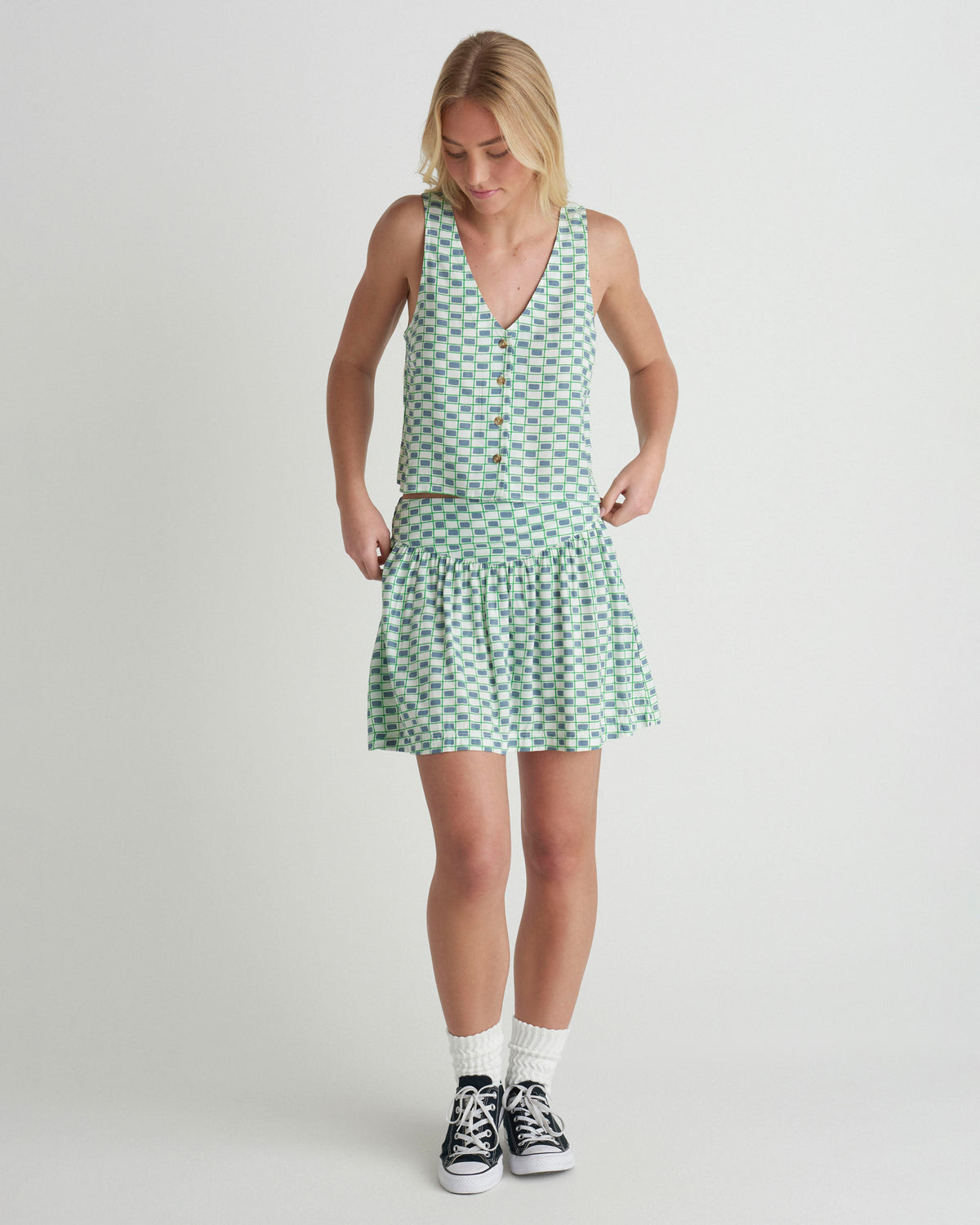 Venice Top in Windward Blue
