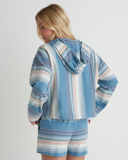 Perfect Wave Hoodie in Windward Blue