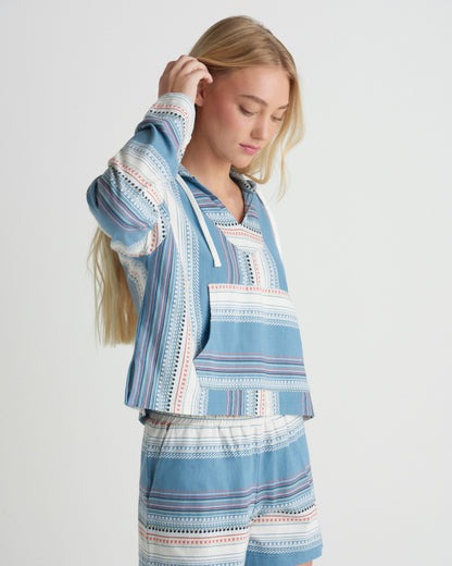 Perfect Wave Hoodie in Windward Blue