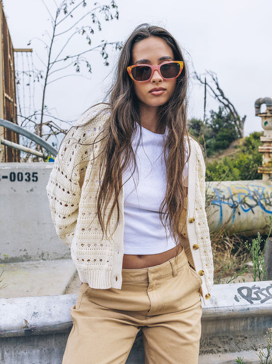 Charming Cardigan in Off White