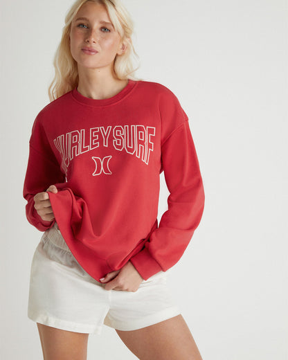 Collegiate Crew in Rococco Red