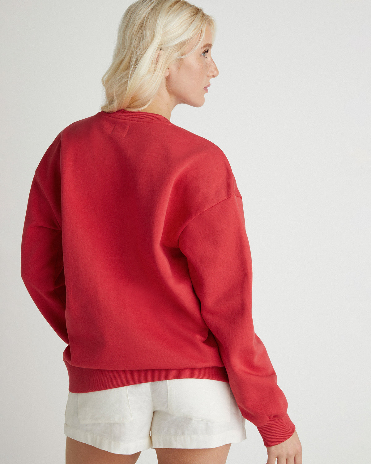 Collegiate Crew in Rococco Red