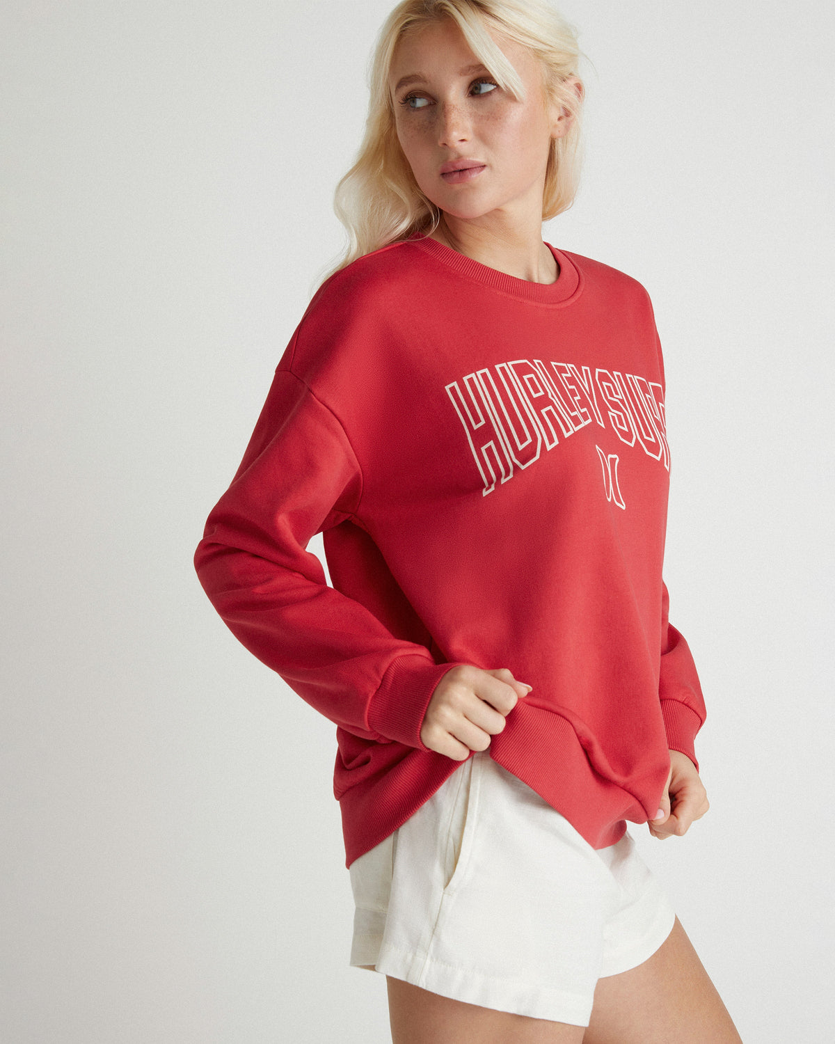 Collegiate Crew in Rococco Red