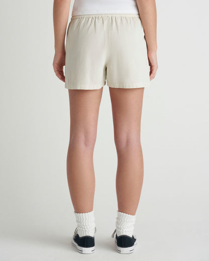 Wavy Days Short in Off White