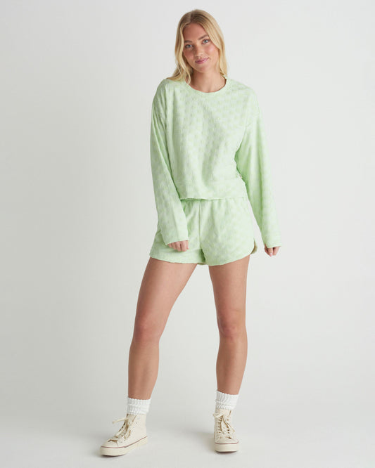 Venice Terry Short in Spray
