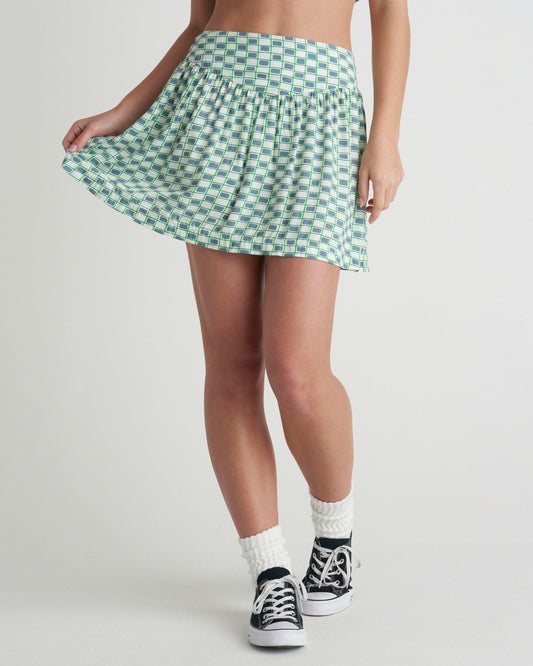 Venice Skirt in Windward Blue